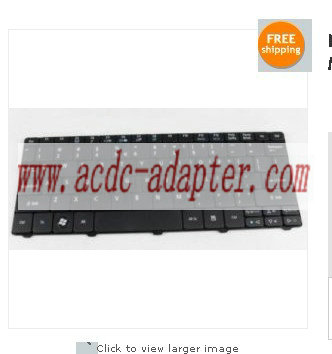 New Genuine Gateway LT1005 Aspire one US Keyboard MP-08B43U4-698